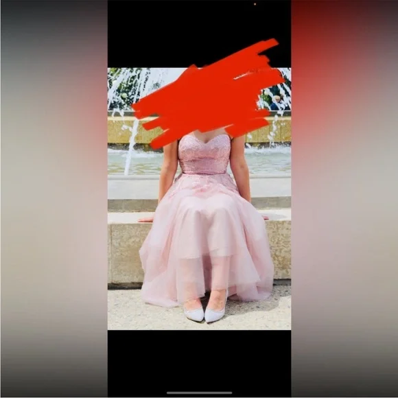 🌸 Pink Grad/Prom Dress – Excellent Condition!🌸 - Picture 6 of 8